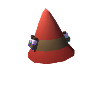 Wizard Hat 07 Red